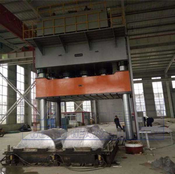 1250噸SMC化糞池成型壓力機(jī)