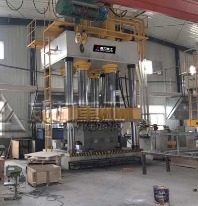 玻璃鋼風(fēng)機(jī)外殼模壓成型油壓機(jī)
