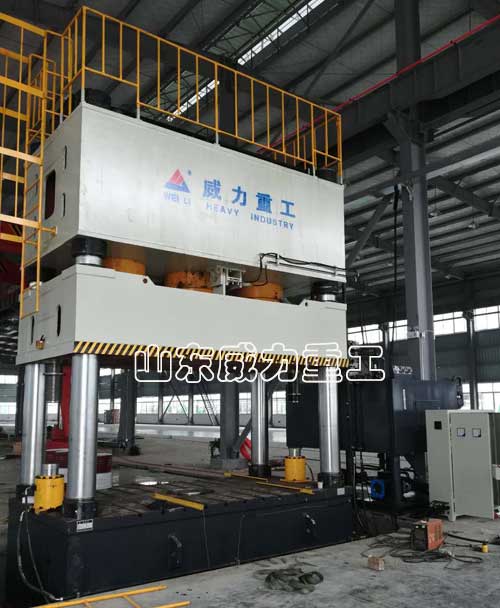 1000噸掛車不銹鋼擋泥板拉伸成型油壓機(jī)